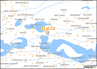 map of Slulco