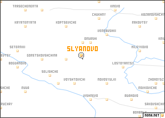 map of Slyanovo