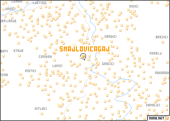 map of Smajlovića Gaj