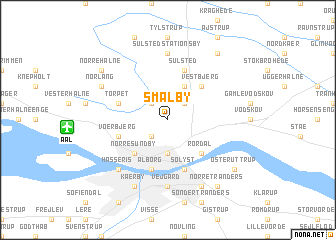 map of Smalby