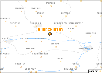 map of Smarzhintsy