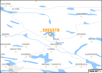 map of Smedsta