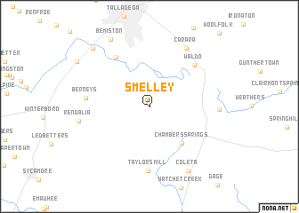 map of Smelley