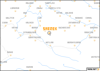 map of Smerek