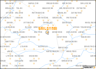 map of Smilgynai