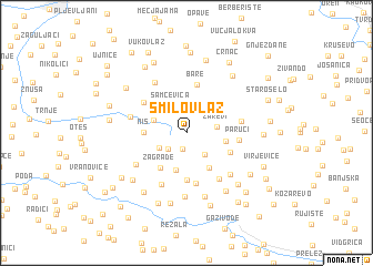 map of Smilov Laz