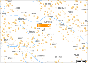 map of Smionica