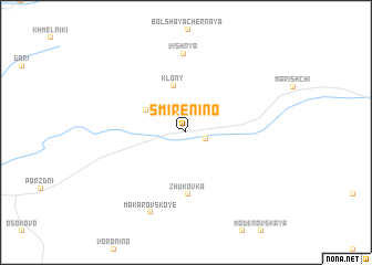 map of Smirenino