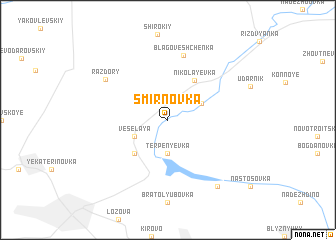 map of Smirnovka