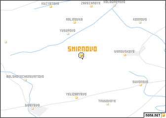 map of Smirnovo