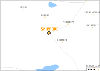 map of Smīrnovo