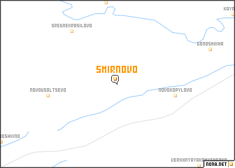 map of Smirnovo