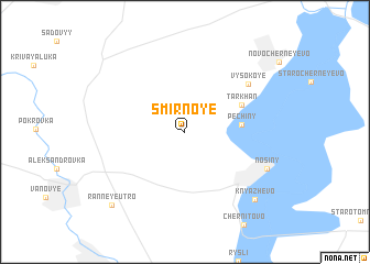 map of Smirnoye