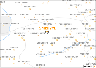 map of Smirnyye