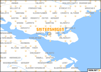 map of Smitershagen