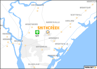 map of Smith Creek