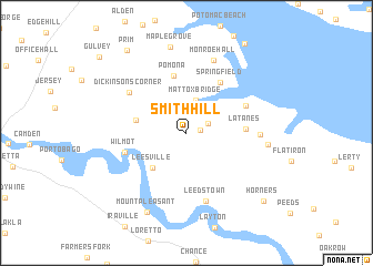 map of Smith Hill