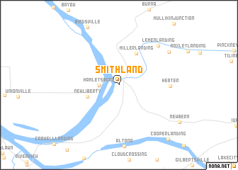 map of Smithland