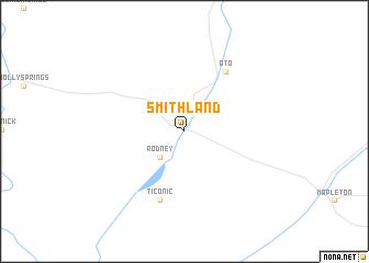 map of Smithland