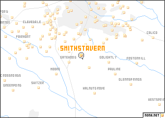 map of Smiths Tavern