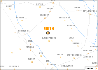 map of Smith