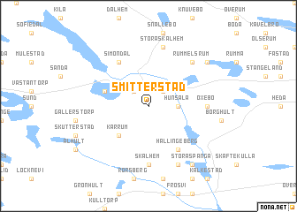 map of Smitterstad
