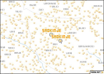 map of Smokinje