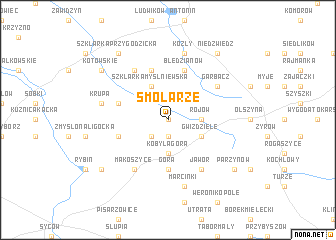 map of Smolarze