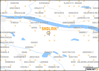 map of Smolnik