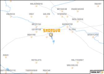 map of Smordva