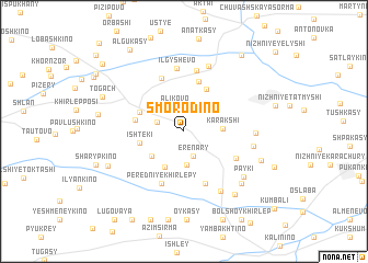 map of Smorodino