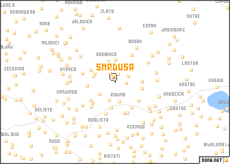 map of Smrduša