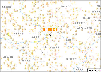 map of Smreke