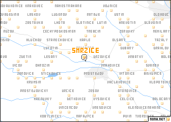 map of Smržice