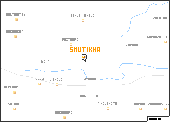 map of Smutikha