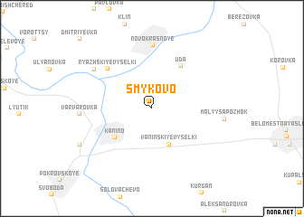 map of Smykovo