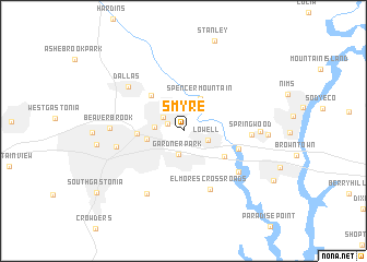 map of Smyre