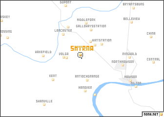 map of Smyrna