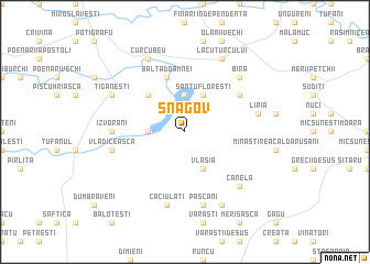 map of Snagov