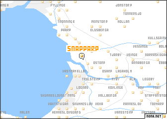 map of Snapparp