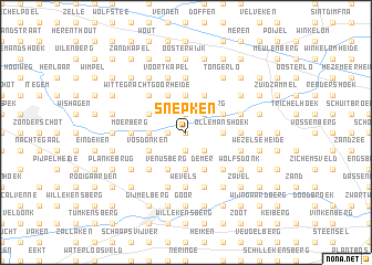 map of Snepken