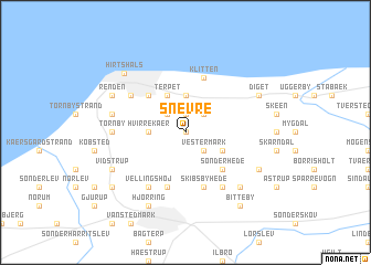 map of Snevre