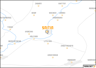 map of Snitin