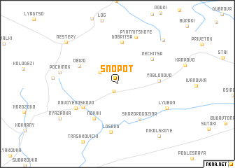 map of Snopot\