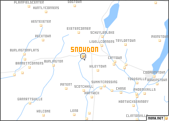 map of Snowdon