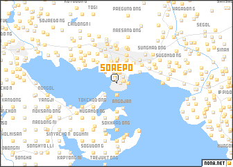 map of Sŏaep\