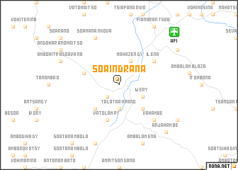 map of Soaindrana