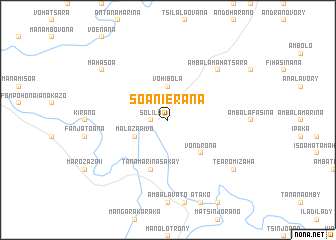 map of Soanierana