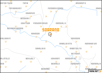 map of Soarano