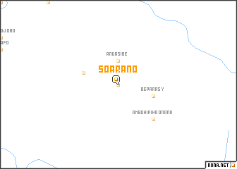 map of Soarano